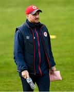 20 April 2021; St Patrick's Athletic head coach Stephen O'Donnell prior to the SSE Airtricity League Premier Division match between St Patrick's Athletic and Waterford at Richmond Park in Dublin. Photo by Harry Murphy/Sportsfile
