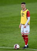 20 April 2021; Ben McCormack of St Patrick's Athletic prior to the SSE Airtricity League Premier Division match between St Patrick's Athletic and Waterford at Richmond Park in Dublin. Photo by Harry Murphy/Sportsfile