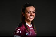 20 April 2021; Chloe Singleton during a Galway WFC portrait session during the 2021 SSE Airtricity Women's National League season at Eamonn Deacy Park in Galway. Photo by David Fitzgerald/Sportsfile