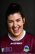 20 April 2021; Rachel Kearns during a Galway WFC portrait session during the 2021 SSE Airtricity Women's National League season at Eamonn Deacy Park in Galway. Photo by David Fitzgerald/Sportsfile