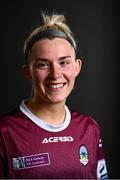 20 April 2021; Shauna Fox during a Galway WFC portrait session during the 2021 SSE Airtricity Women's National League season at Eamonn Deacy Park in Galway. Photo by David Fitzgerald/Sportsfile