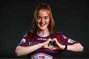 20 April 2021; Shauna Brennan during a Galway WFC portrait session during the 2021 SSE Airtricity Women's National League season at Eamonn Deacy Park in Galway. Photo by David Fitzgerald/Sportsfile