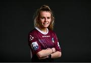 20 April 2021; Saoirse Healey during a Galway WFC portrait session during the 2021 SSE Airtricity Women's National League season at Eamonn Deacy Park in Galway. Photo by David Fitzgerald/Sportsfile