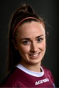20 April 2021; Tessa Mullins during a Galway WFC portrait session during the 2021 SSE Airtricity Women's National League season at Eamonn Deacy Park in Galway. Photo by David Fitzgerald/Sportsfile