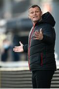 20 April 2021; Dundalk sporting director Jim Magilton during the SSE Airtricity League Premier Division match between Derry City and Dundalk at the Ryan McBride Brandywell Stadium in Derry. Photo by Stephen McCarthy/Sportsfile