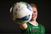 20 April 2021; Peggy Ford during a Galway WFC portrait session during the 2021 SSE Airtricity Women's National League season at Eamonn Deacy Park in Galway. Photo by David Fitzgerald/Sportsfile