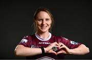 20 April 2021; Ruth Fahy during a Galway WFC portrait session during the 2021 SSE Airtricity Women's National League season at Eamonn Deacy Park in Galway. Photo by David Fitzgerald/Sportsfile