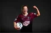 20 April 2021; Aoife Thompson during a Galway WFC portrait session during the 2021 SSE Airtricity Women's National League season at Eamonn Deacy Park in Galway. Photo by David Fitzgerald/Sportsfile