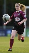 17 April 2021; Aoife Thompson of Galway Women during the SSE Airtricity Women's National League match between DLR Waves and Galway Women at UCD Bowl in Belfield, Dublin. Photo by Matt Browne/Sportsfile