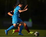 17 April 2021; Rachel Doyle of DLR Waves in action against Rachel Kearns of Galway Women during the SSE Airtricity Women's National League match between DLR Waves and Galway Women at UCD Bowl in Belfield, Dublin. Photo by Matt Browne/Sportsfile