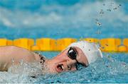 23 April 2021; Mollie McAlorum of Leander SC competes in the 200 metre freestyle on day four of the Irish National Swimming Team Trials at Sport Ireland National Aquatic Centre in the Sport Ireland Campus, Dublin. Photo by Brendan Moran/Sportsfile
