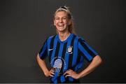22 April 2021; Amy Hyndman during an Athlone Town portrait session at Athlone Town Stadium in Athlone. Photo by Sam Barnes/Sportsfile