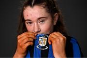 22 April 2021; Melissa O'Kane during an Athlone Town portrait session at Athlone Town Stadium in Athlone. Photo by Sam Barnes/Sportsfile