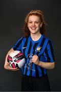 22 April 2021; Fiona Owens during an Athlone Town portrait session at Athlone Town Stadium in Athlone. Photo by Sam Barnes/Sportsfile