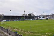 23 April 2021; A general view of pitch before the SSE Airtricity League Premier Division match between Finn Harps and St Patrick's Athletic at Finn Park in Ballybofey, Donegal. Photo by Piaras Ó Mídheach/Sportsfile