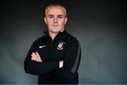 22 April 2021; Manager Tommy Hewitt during an Athlone Town portrait session at Athlone Town Stadium in Athlone. Photo by Sam Barnes/Sportsfile
