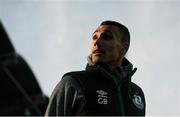 23 April 2021; Graham Burke of Shamrock Rovers before the SSE Airtricity League Premier Division match between Shamrock Rovers and Bohemians at Tallaght Stadium in Dublin. Photo by Eóin Noonan/Sportsfile