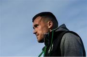 23 April 2021; Aaron Greene of Shamrock Rovers before the SSE Airtricity League Premier Division match between Shamrock Rovers and Bohemians at Tallaght Stadium in Dublin. Photo by Eóin Noonan/Sportsfile