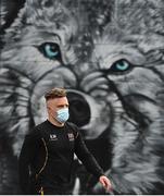 23 April 2021; Ian Madigan of Ulster arrives prior to the Guinness PRO14 Rainbow Cup match between Ulster and Connacht at the Kingspan Stadium in Belfast. Photo by David Fitzgerald/Sportsfile