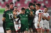 23 April 2021; Players from both sides tussle during the Guinness PRO14 Rainbow Cup match between Ulster and Connacht at the Kingspan Stadium in Belfast. Photo by David Fitzgerald/Sportsfile