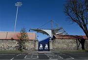 24 April 2021; A general view of the RDS from outside the ground before the Guinness PRO14 Rainbow Cup match between Leinster and Munster at RDS Arena in Dublin. Photo by Piaras Ó Mídheach/Sportsfile