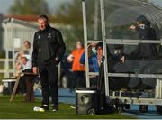 24 April 2021; Waterford manager Kevin Sheedy and assistant manager Michael Newell during the SSE Airtricity League Premier Division match between Waterford and Longford Town at RSC in Waterford. Photo by Matt Browne/Sportsfile