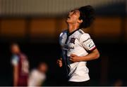 24 April 2021; Han Jeongwoo of Dundalk celebrates after scoring his side's second goal during the SSE Airtricity League Premier Division match between Dundalk and Drogheda United at Oriel Park in Dundalk, Louth. Photo by Ben McShane/Sportsfile