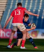 24 April 2021; Garry Ringrose of Leinster in action against Chris Farrell of Munster during the Guinness PRO14 Rainbow Cup match between Leinster and Munster at the RDS Arena in Dublin. Photo by Sam Barnes/Sportsfile