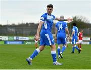 23 April 2021; Mark Russell of Finn Harps during the SSE Airtricity League Premier Division match between Finn Harps and St Patrick's Athletic at Finn Park in Ballybofey, Donegal. Photo by Piaras Ó Mídheach/Sportsfile