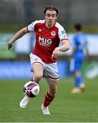 23 April 2021; Matty Smith of St Patrick's Athletic during the SSE Airtricity League Premier Division match between Finn Harps and St Patrick's Athletic at Finn Park in Ballybofey, Donegal. Photo by Piaras Ó Mídheach/Sportsfile