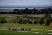24 April 2021; Runners and riders in action during the Kilberry Apprentice handicap at Navan Racecourse in Navan, Meath. Photo by David Fitzgerald/Sportsfile