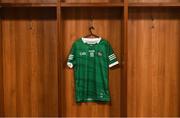 25 April 2021; A general view of a jersey during a Limerick hurling squad portrait session at LIT Gaelic Grounds in Limerick. Photo by Piaras Ó Mídheach/Sportsfile
