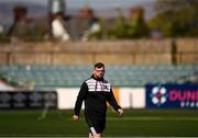 24 April 2021; Dundalk groundsman Jimmy Fisher before the SSE Airtricity League Premier Division match between Dundalk and Drogheda United at Oriel Park in Dundalk, Louth. Photo by Ben McShane/Sportsfile