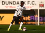 24 April 2021; Wilfred Zahibo of Dundalk during the SSE Airtricity League Premier Division match between Dundalk and Drogheda United at Oriel Park in Dundalk, Louth. Photo by Ben McShane/Sportsfile