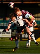 24 April 2021; David McMillan of Dundalk and Hugh Douglas of Drogheda United during the SSE Airtricity League Premier Division match between Dundalk and Drogheda United at Oriel Park in Dundalk, Louth. Photo by Ben McShane/Sportsfile