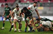 23 April 2021; Abraham Papali'i of Connacht makes a break during the Guinness PRO14 Rainbow Cup match between Ulster and Connacht at Kingspan Stadium in Belfast. Photo by David Fitzgerald/Sportsfile