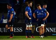 24 April 2021; Scott Penny of Leinster, right, and team-mates dejected during the Guinness PRO14 Rainbow Cup match between Leinster and Munster at RDS Arena in Dublin. Photo by Sam Barnes/Sportsfile
