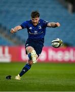 24 April 2021; David Hawkshaw of Leinster during the Guinness PRO14 Rainbow Cup match between Leinster and Munster at RDS Arena in Dublin. Photo by Piaras Ó Mídheach/Sportsfile