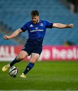 24 April 2021; David Hawkshaw of Leinster during the Guinness PRO14 Rainbow Cup match between Leinster and Munster at RDS Arena in Dublin. Photo by Piaras Ó Mídheach/Sportsfile