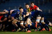 24 April 2021; Hugh O'Sullivan of Leinster during the Guinness PRO14 Rainbow Cup match between Leinster and Munster at RDS Arena in Dublin. Photo by Piaras Ó Mídheach/Sportsfile