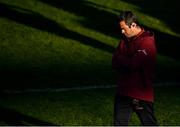 24 April 2021; Munster head coach Johann van Graan before the Guinness PRO14 Rainbow Cup match between Leinster and Munster at RDS Arena in Dublin. Photo by Piaras Ó Mídheach/Sportsfile