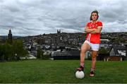 29 April 2021; Different Backgrounds; One Association - Doireann O’Sullivan of Cork looks out over Cork City as part of the GPA’s Return to Play event to mark the first season where all senior inter-county players are part of the one player association. Photo by Brendan Moran/Sportsfile