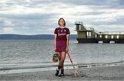 29 April 2021; Different Backgrounds; One Association - Sarah Dervan of Galway at the Salthill Prominade in Galway as part of the GPA’s Return to Play event to mark the first season where all senior inter-county players are part of the one player association. Photo by Brendan Moran/Sportsfile