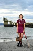 29 April 2021; Different Backgrounds; One Association - Sarah Dervan of Galway at the Salthill Prominade in Galway as part of the GPA’s Return to Play event to mark the first season where all senior inter-county players are part of the one player association. Photo by Brendan Moran/Sportsfile
