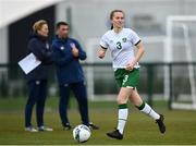 28 April 2021; Aoibheann Clancy during a Republic of Ireland WNT home-based training session at the FAI National Training Centre in Abbotstown, Dublin. Photo by Harry Murphy/Sportsfile