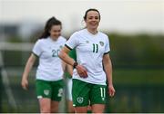 28 April 2021; Aine O'Gorman during a Republic of Ireland WNT home-based training session at the FAI National Training Centre in Abbotstown, Dublin. Photo by Harry Murphy/Sportsfile
