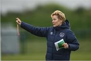 28 April 2021; Manager Vera Pauw during a Republic of Ireland WNT home-based training session at the FAI National Training Centre in Abbotstown, Dublin. Photo by Harry Murphy/Sportsfile
