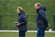 28 April 2021; Manager Vera Pauw and goalkeeping coach Jan Willem van Ede during a Republic of Ireland WNT home-based training session at the FAI National Training Centre in Abbotstown, Dublin. Photo by Harry Murphy/Sportsfile