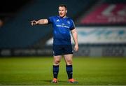 24 April 2021; Peter Dooley of Leinster during the Guinness PRO14 Rainbow Cup match between Leinster and Munster at the RDS Arena in Dublin. Photo by Stephen McCarthy/Sportsfile