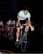 13 August 1986; Sean Kelly of the KAS team during the Kelloggs Dublin Grand Prix in Dublin. Photo by Ray McManus/Sportsfile